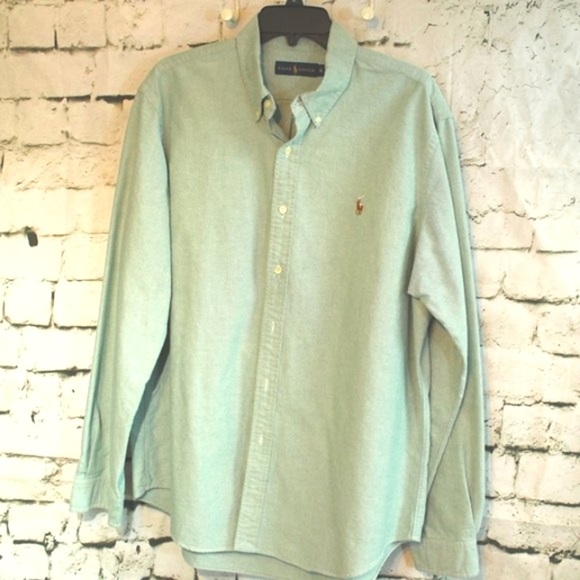 LKNU! 100% cotton Ralph Lauren classic button down - Picture 1 of 5